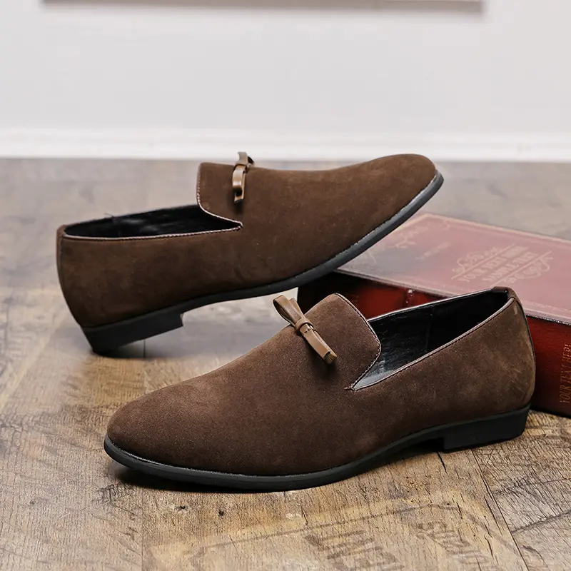Leather Shoes Casual Business Shoes for Men Dress Tenis De Hombre Moccasins Mokasin Tenis Caballero Designer