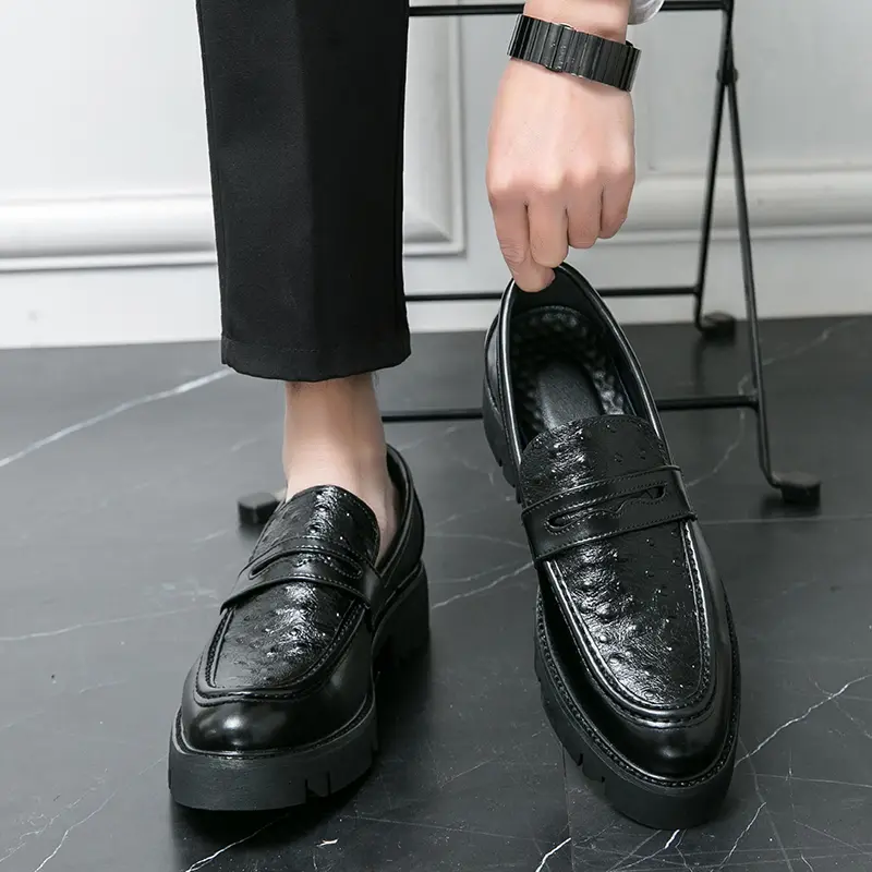 Leather Shoes Casual Business Shoes for Men Dress Tenis De Hombre Moccasins Mokasin Tenis Caballero Designer sneakers