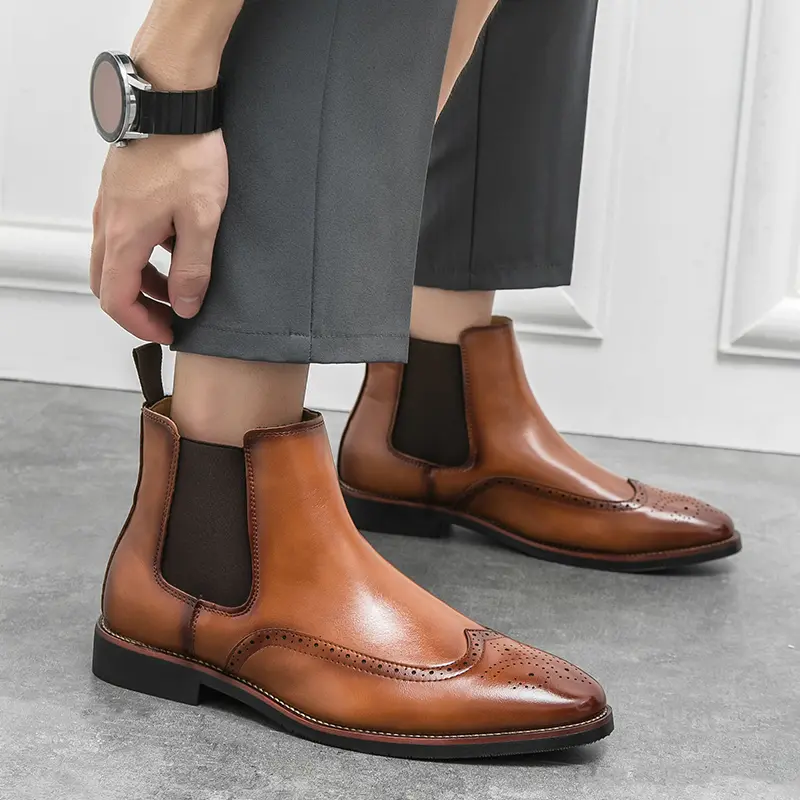 Leather Shoes Formal Personality Design Tenis Men De Hombre Moccasins Tenis Caballero Designer sneakers Fashion Dress