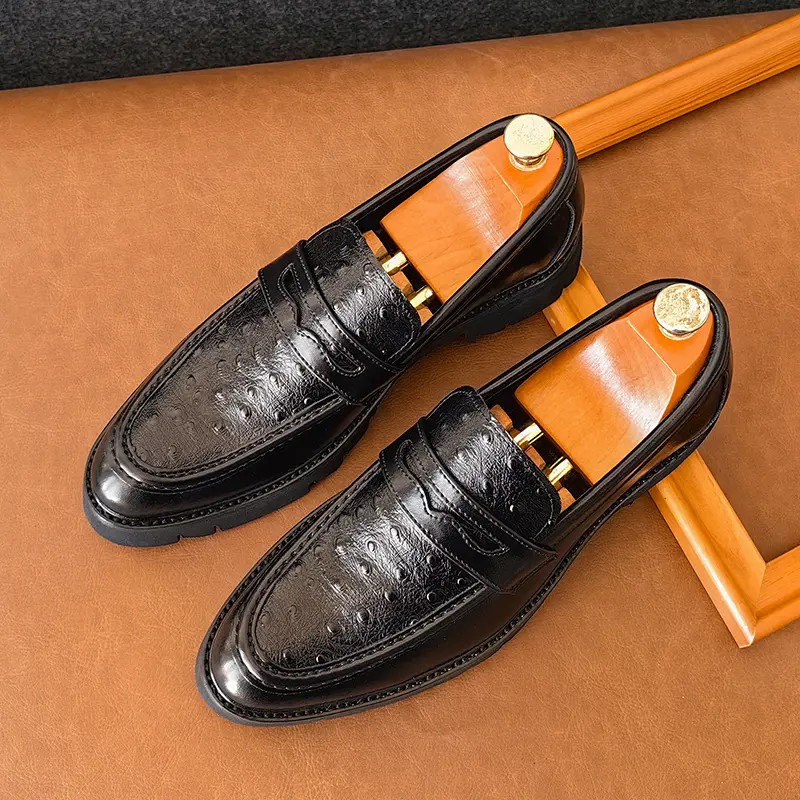 Leather Shoes Casual Business Shoes for Men Dress Tenis De Hombre Moccasins Mokasin Tenis Caballero Designer sneakers
