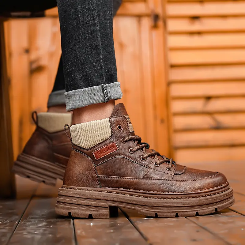 Leather Shoes Casual Business Shoes for Men Fashion Dress Tenis De Hombre Moccasins Mokasin Tenis Caballero Designer sneakers