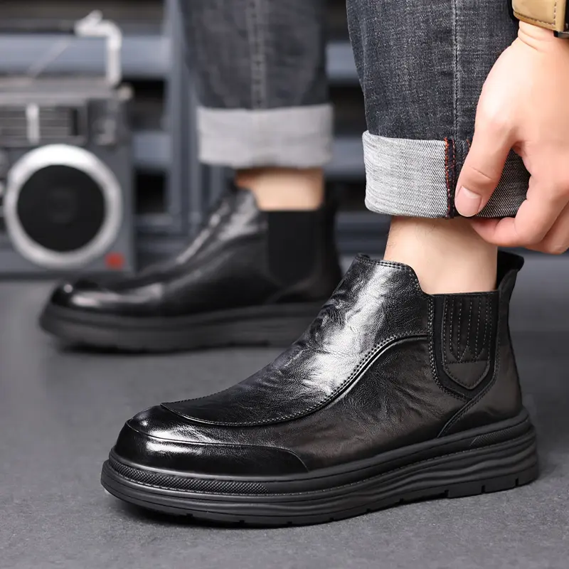 Leather Shoes Casual Business Shoes for Men Dress Tenis De Hombre Moccasins Mokasin Tenis Caballero Designer