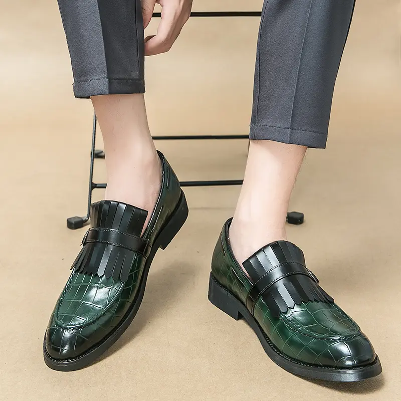 Leather Shoes Casual Business Shoes for Men Dress Tenis De Hombre Moccasins Mokasin Tenis Caballero Designer
