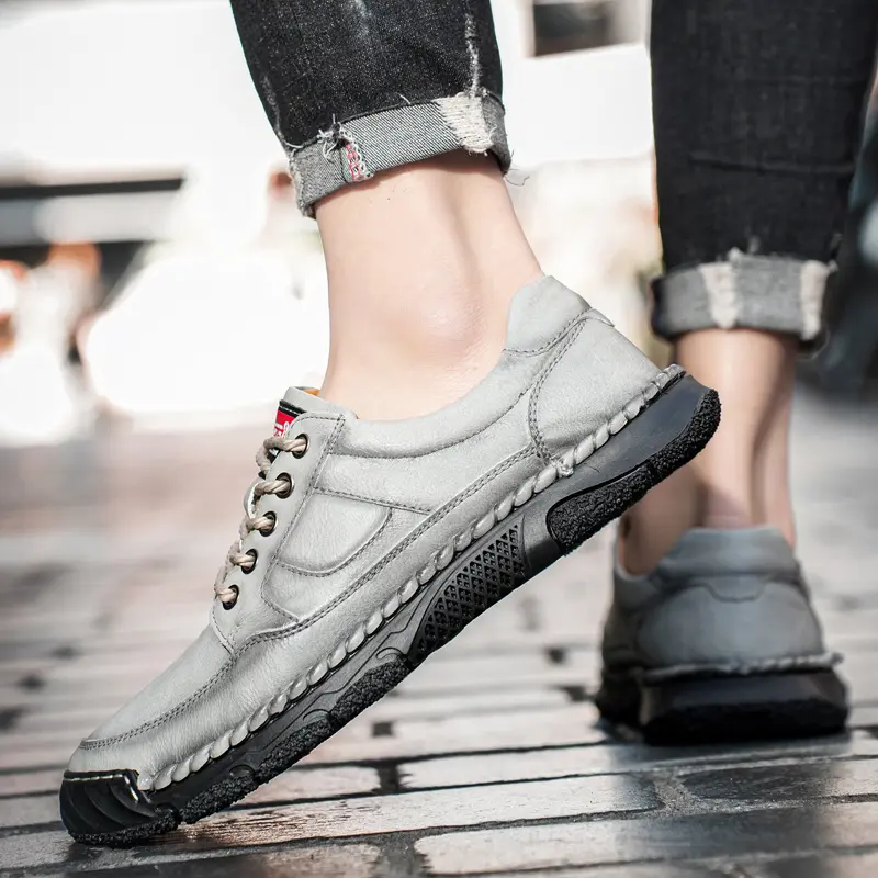 Leather Shoes Casual Business Shoes for Men Dress Tenis De Hombre Moccasins Mokasin Tenis Caballero Designer