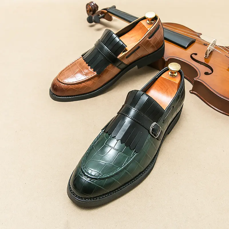 Leather Shoes Casual Business Shoes for Men Dress Tenis De Hombre Moccasins Mokasin Tenis Caballero Designer