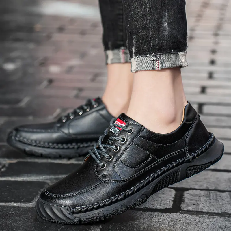 Leather Shoes Casual Business Shoes for Men Dress Tenis De Hombre Moccasins Mokasin Tenis Caballero Designer