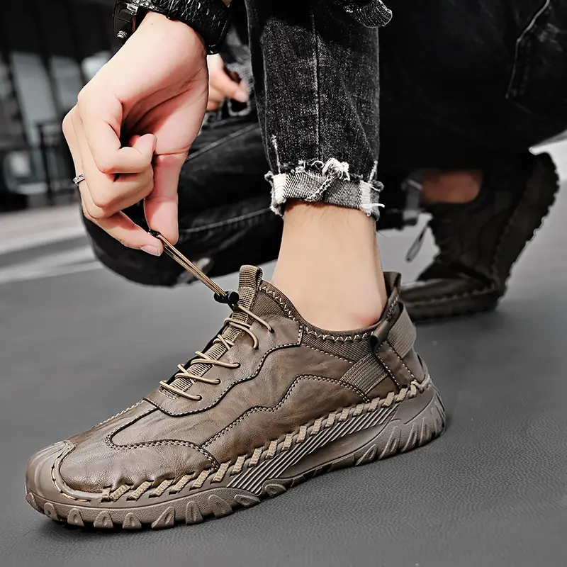 Leather Shoes Casual Business Shoes for Men Dress Tenis De Hombre Moccasins Mokasin Tenis Caballero Designer