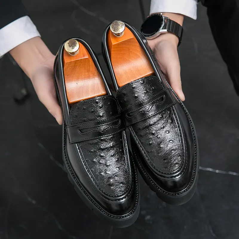 Leather Shoes Casual Business Shoes for Men Dress Tenis De Hombre Moccasins Mokasin Tenis Caballero Designer sneakers