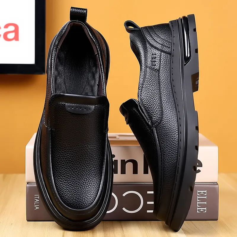 Leather Shoes Casual Business Shoes for Men Dress Tenis De Hombre Moccasins Mokasin Tenis Caballero Designer
