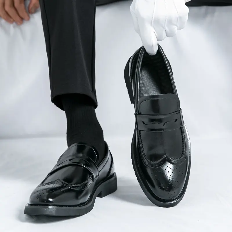 Leather Shoes Casual Business Shoes for Men Dress Tenis De Hombre Moccasins Mokasin Tenis Caballero Designer sneakers