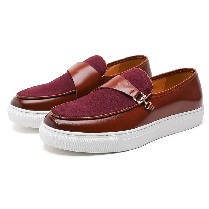 Leather Shoes Casual Business Shoes for Men Dress Tenis De Hombre Moccasins Mokasin Tenis Caballero Designer
