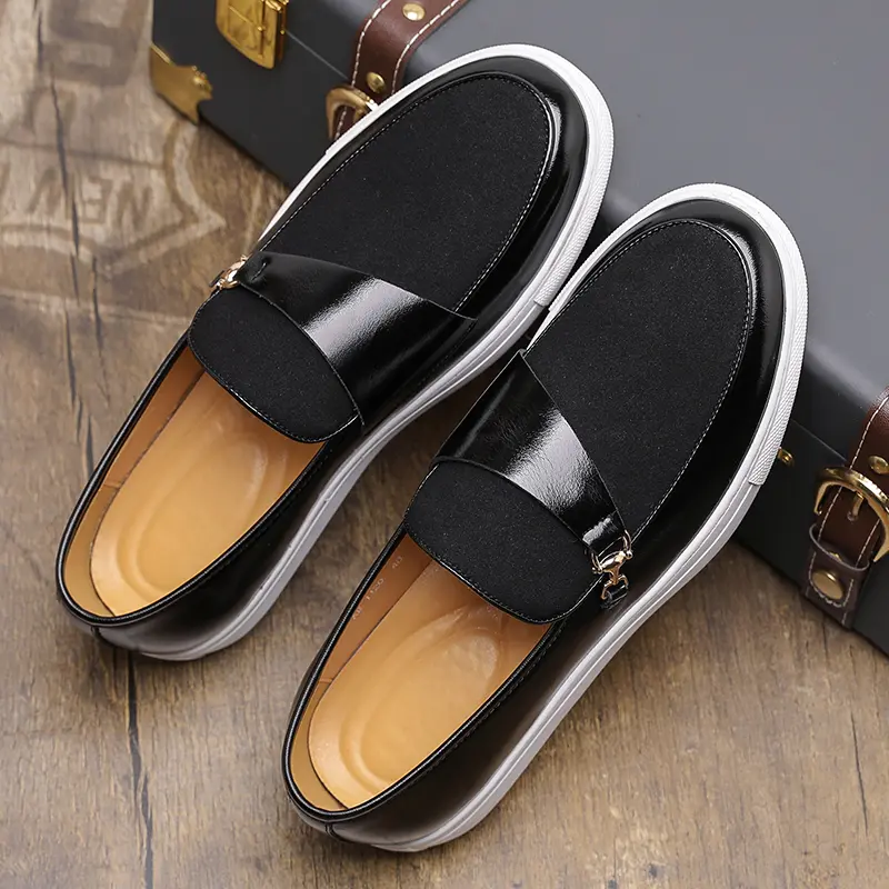 Leather Shoes Casual Business Shoes for Men Dress Tenis De Hombre Moccasins Mokasin Tenis Caballero Designer