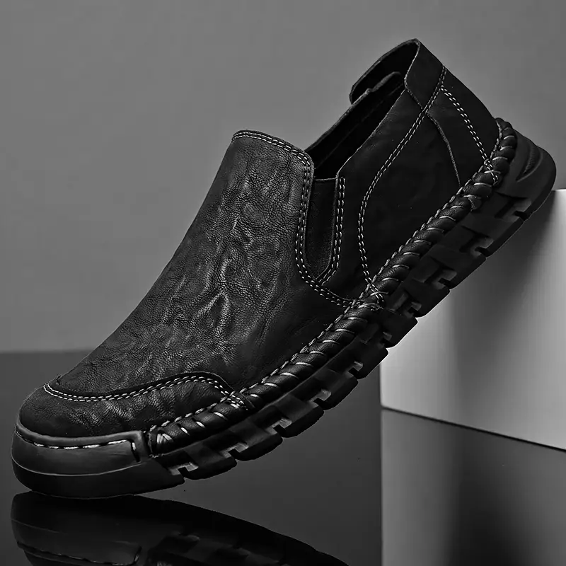 Leather Shoes Casual Business Shoes for Men Dress Tenis De Hombre Moccasins Mokasin Tenis Caballero Designer