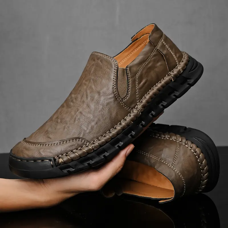 Leather Shoes Casual Business Shoes for Men Dress Tenis De Hombre Moccasins Mokasin Tenis Caballero Designer