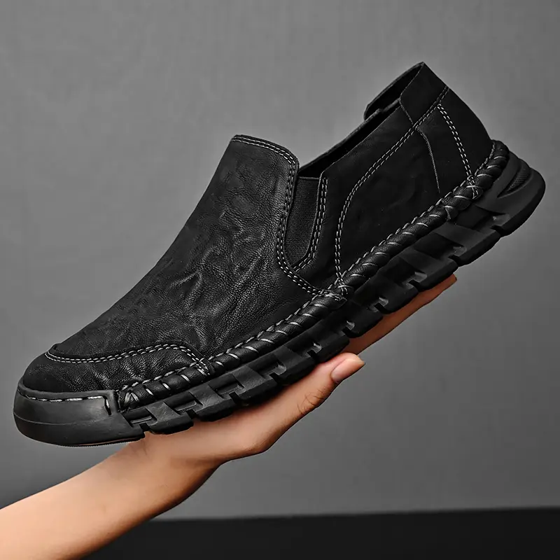 Leather Shoes Casual Business Shoes for Men Dress Tenis De Hombre Moccasins Mokasin Tenis Caballero Designer