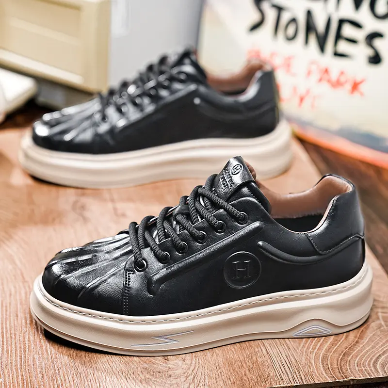 Leather Shoes Casual Business Shoes for Men Fashion Dress Tenis De Hombre Moccasins Mokasin Tenis Caballero Designer sneakers