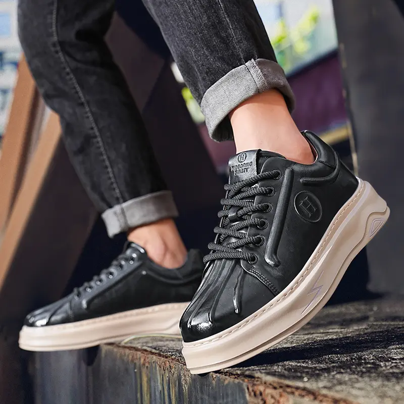 Leather Shoes Casual Business Shoes for Men Fashion Dress Tenis De Hombre Moccasins Mokasin Tenis Caballero Designer sneakers