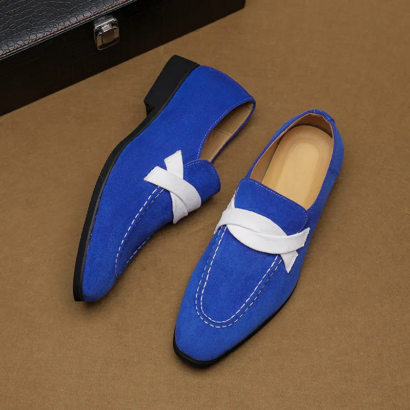 Leather Shoes Casual Business Shoes for Men Dress Tenis De Hombre Moccasins Mokasin Tenis Caballero Designer