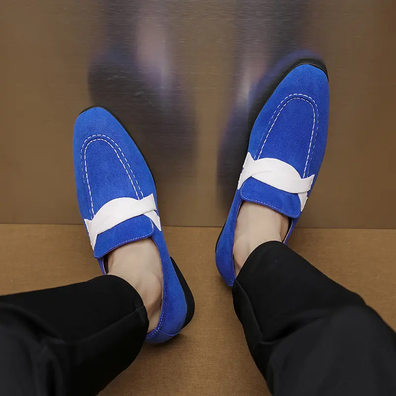 Leather Shoes Casual Business Shoes for Men Dress Tenis De Hombre Moccasins Mokasin Tenis Caballero Designer