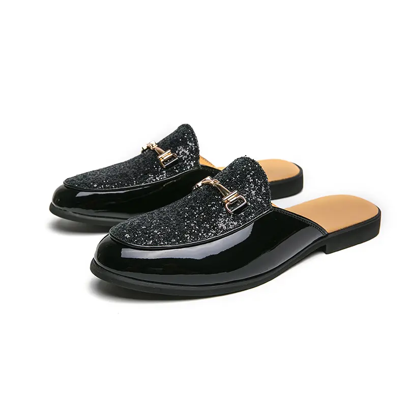 Men's Loafers Luxury Brand Leather Dress Shoes Breathable Slip-On Solid Formal Casual Shoes Handmade Designer Men Shoes Mocassin