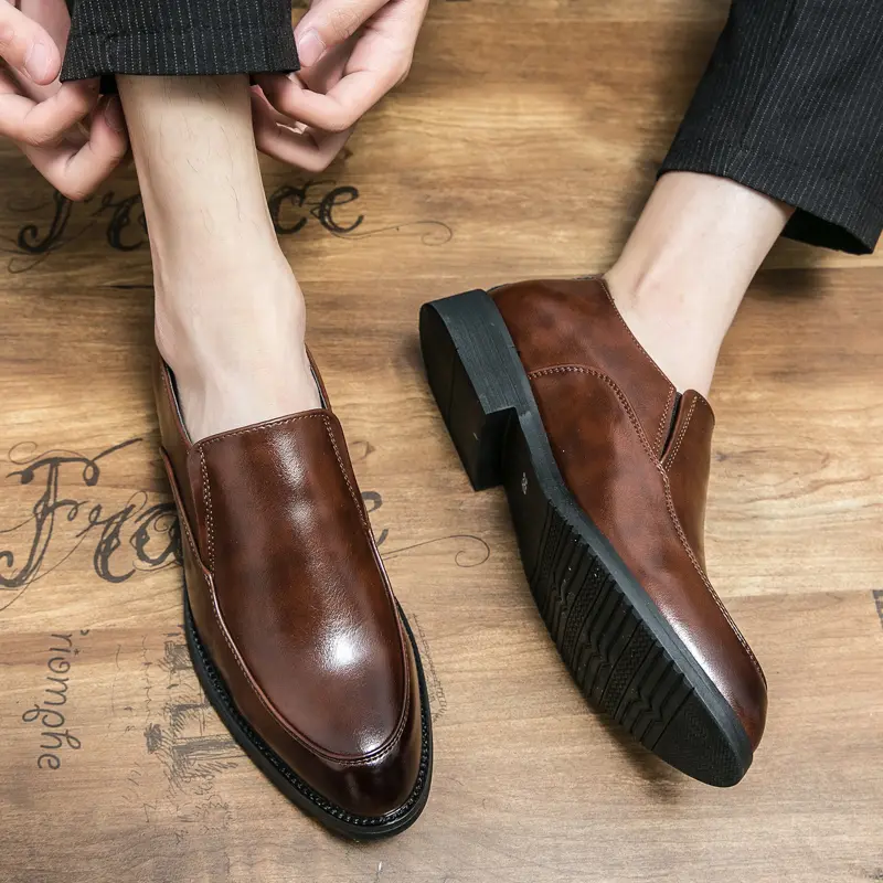 Leather Shoes Casual Business Shoes for Men Dress Tenis De Hombre Moccasins Mokasin Tenis Caballero Designer sneakers