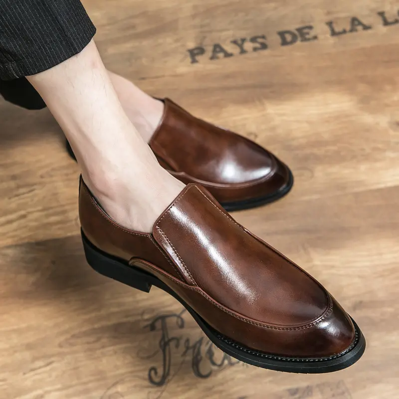 Leather Shoes Casual Business Shoes for Men Dress Tenis De Hombre Moccasins Mokasin Tenis Caballero Designer sneakers