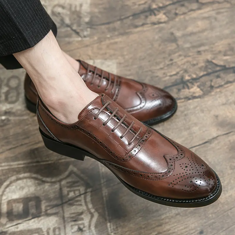 Leather Shoes Casual Business Shoes for Men Dress Tenis De Hombre Moccasins Mokasin Tenis Caballero Designer