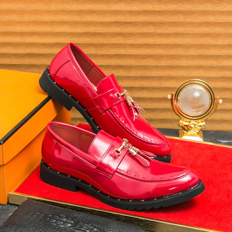 Leather Shoes Casual Business Shoes for Men Dress Tenis De Hombre Moccasins Mokasin Tenis Caballero Designer