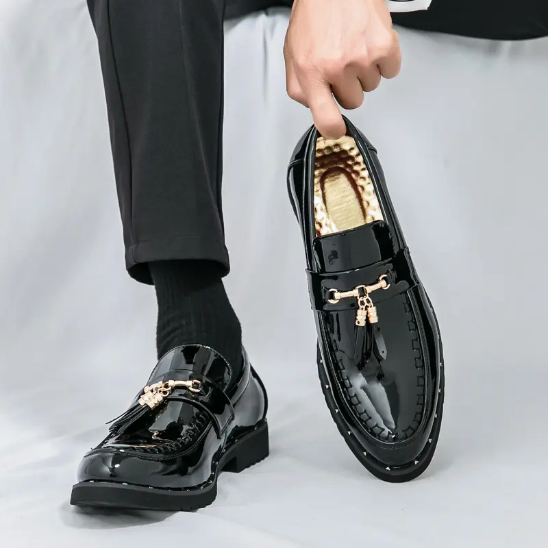 Leather Shoes Casual Business Shoes for Men Dress Tenis De Hombre Moccasins Mokasin Tenis Caballero Designer