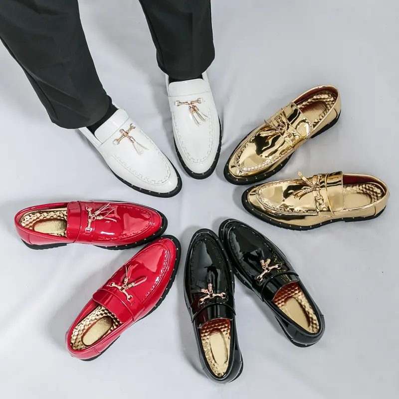 Leather Shoes Casual Business Shoes for Men Dress Tenis De Hombre Moccasins Mokasin Tenis Caballero Designer