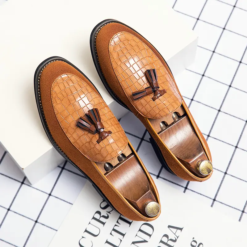 Leather Shoes Casual Business Shoes for Men Dress Tenis De Hombre Moccasins Mokasin Tenis Caballero Designer