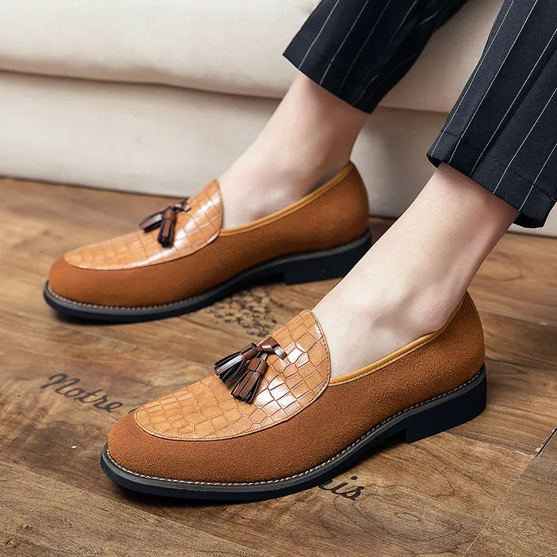 Leather Shoes Casual Business Shoes for Men Dress Tenis De Hombre Moccasins Mokasin Tenis Caballero Designer