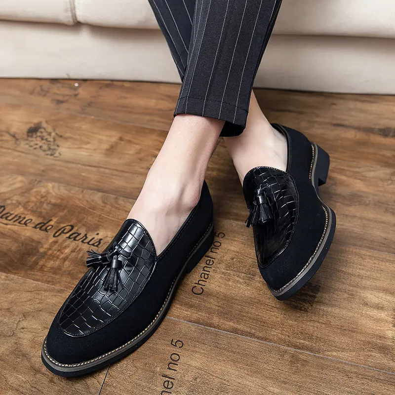 Leather Shoes Casual Business Shoes for Men Dress Tenis De Hombre Moccasins Mokasin Tenis Caballero Designer