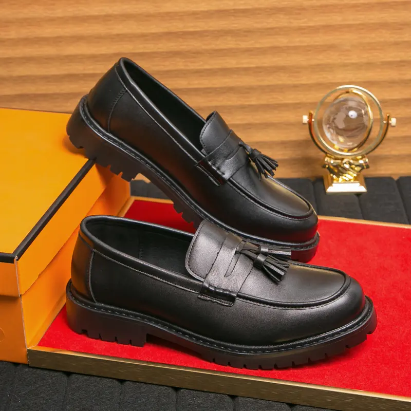 Leather Shoes Casual Business Shoes for Men Dress Tenis De Hombre Moccasins Mokasin Tenis Caballero Designer