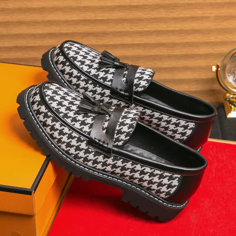 Leather Shoes Casual Business Shoes for Men Dress Tenis De Hombre Moccasins Mokasin Tenis Caballero Designer
