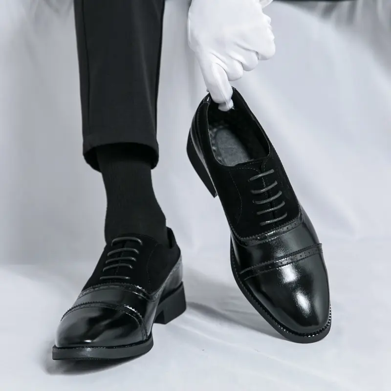 Leather Shoes Casual Business Shoes for Men Dress Tenis De Hombre Moccasins Mokasin Tenis Caballero Designer sneakers