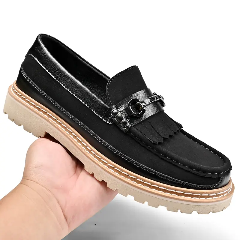 Leather Shoes Casual Business Shoes for Men Dress Tenis De Hombre Moccasins Mokasin Tenis Caballero Designer