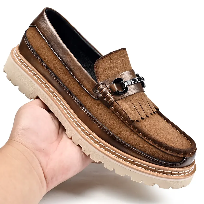 Leather Shoes Casual Business Shoes for Men Dress Tenis De Hombre Moccasins Mokasin Tenis Caballero Designer