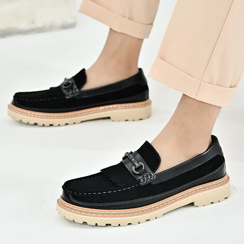 Leather Shoes Casual Business Shoes for Men Dress Tenis De Hombre Moccasins Mokasin Tenis Caballero Designer