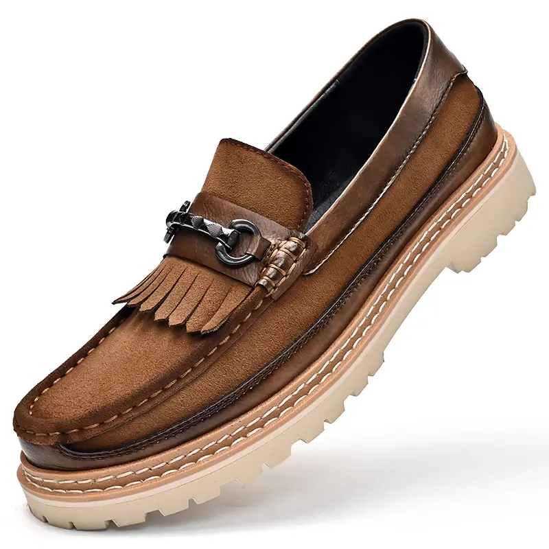 Leather Shoes Casual Business Shoes for Men Dress Tenis De Hombre Moccasins Mokasin Tenis Caballero Designer