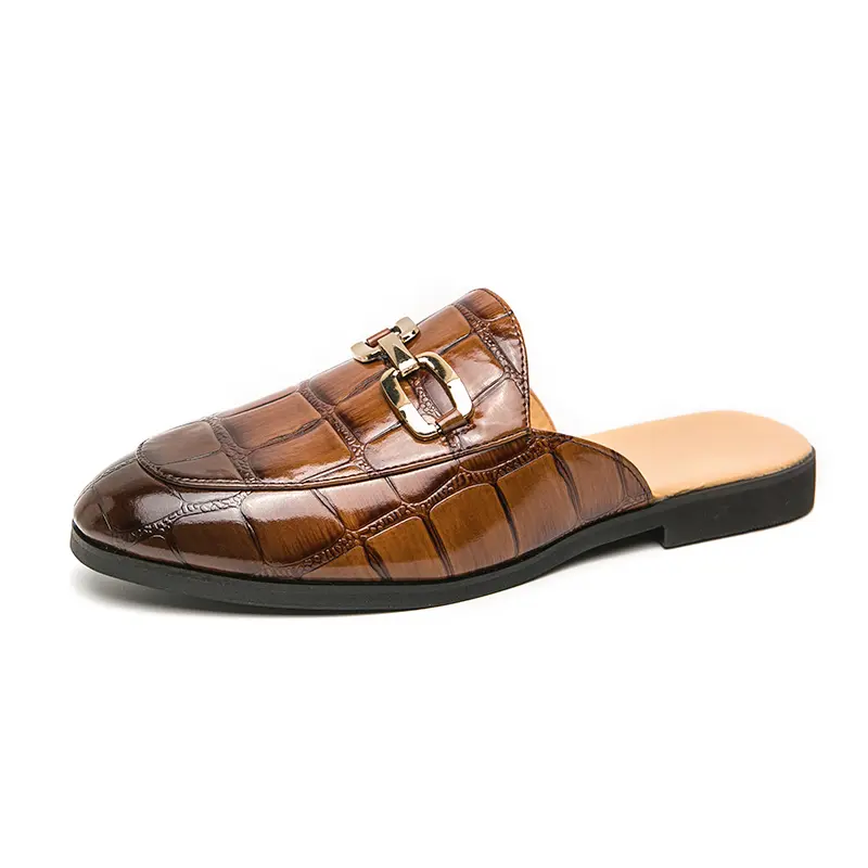 Men's Loafers Luxury Brand Leather Dress Shoes Breathable Slip-On Solid Formal Casual Shoes Handmade Designer Men Shoes Mocassin