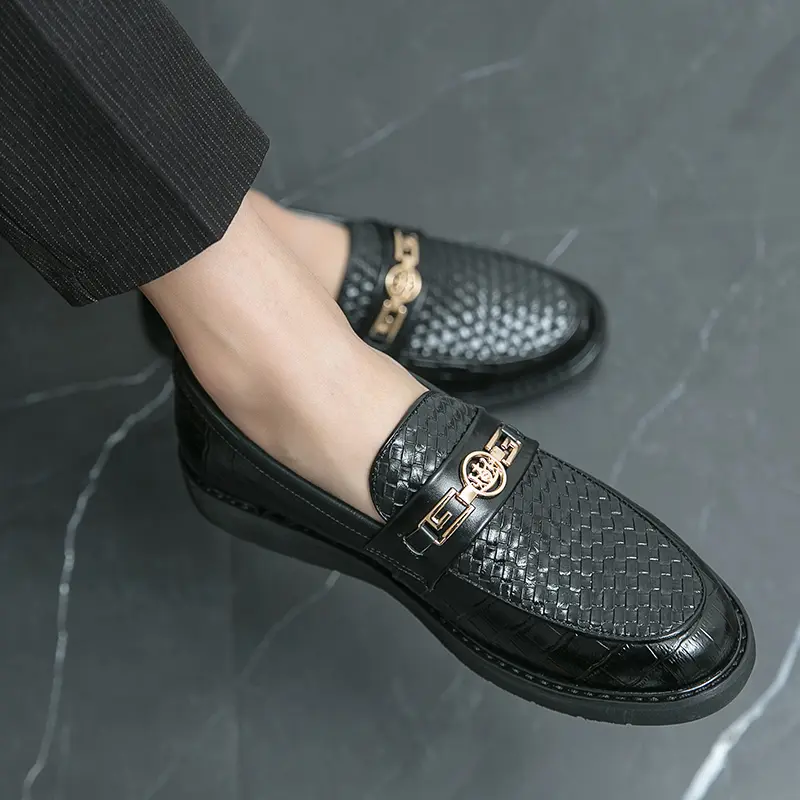 Leather Shoes Casual Business Shoes for Men Dress Tenis De Hombre Moccasins Mokasin Tenis Caballero Designer