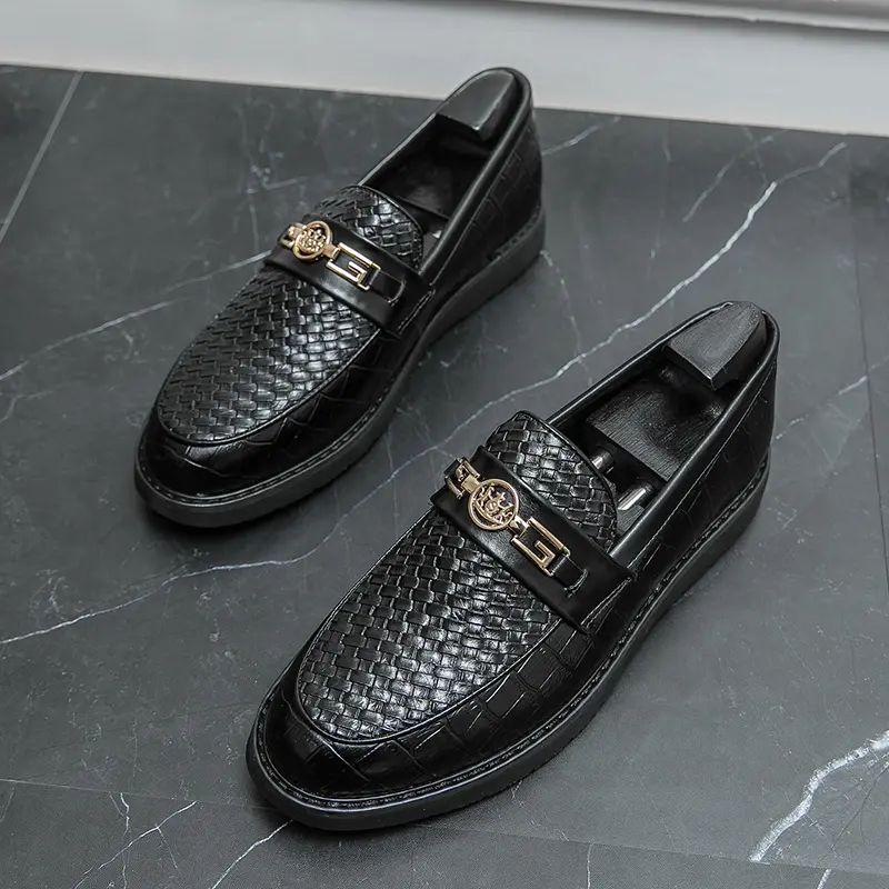 Leather Shoes Casual Business Shoes for Men Dress Tenis De Hombre Moccasins Mokasin Tenis Caballero Designer