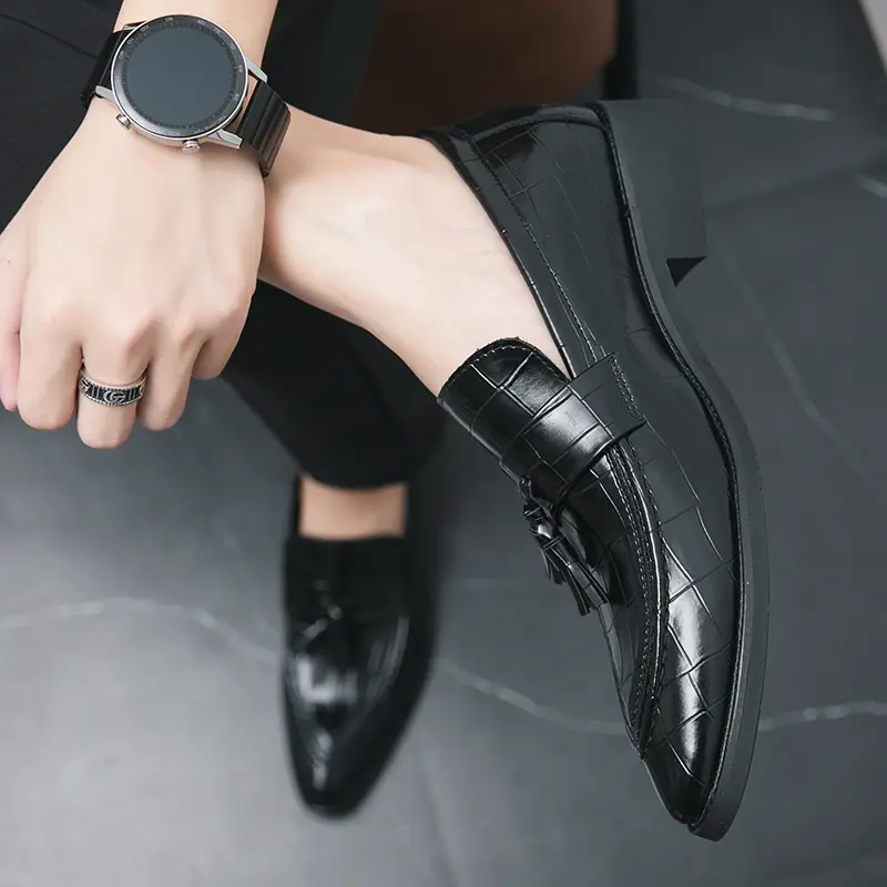 Leather Shoes Casual Business Shoes for Men Dress Tenis De Hombre Moccasins Mokasin Tenis Caballero Designer