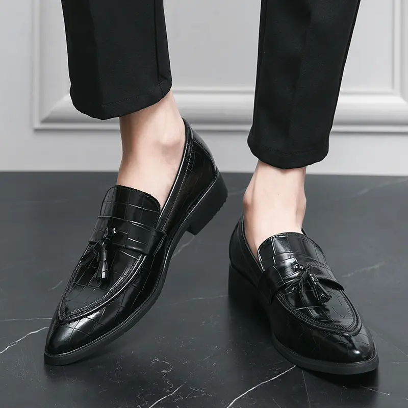 Leather Shoes Casual Business Shoes for Men Dress Tenis De Hombre Moccasins Mokasin Tenis Caballero Designer