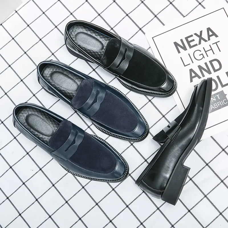 Leather Shoes Casual Business Shoes for Men Dress Tenis De Hombre Moccasins Mokasin Tenis Caballero Designer sneakers