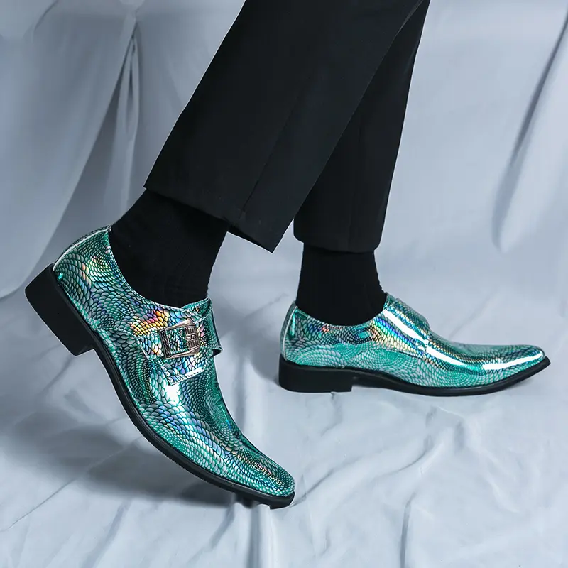 Men's Loafers Luxury Brand Leather Dress Shoes Breathable Slip-On Solid Formal Casual Shoes Handmade Designer Men Shoes Mocassin