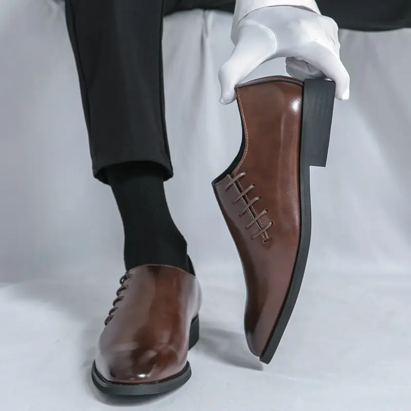 Leather Shoes Casual Business Shoes for Men Dress Tenis De Hombre Moccasins Mokasin Tenis Caballero Designer