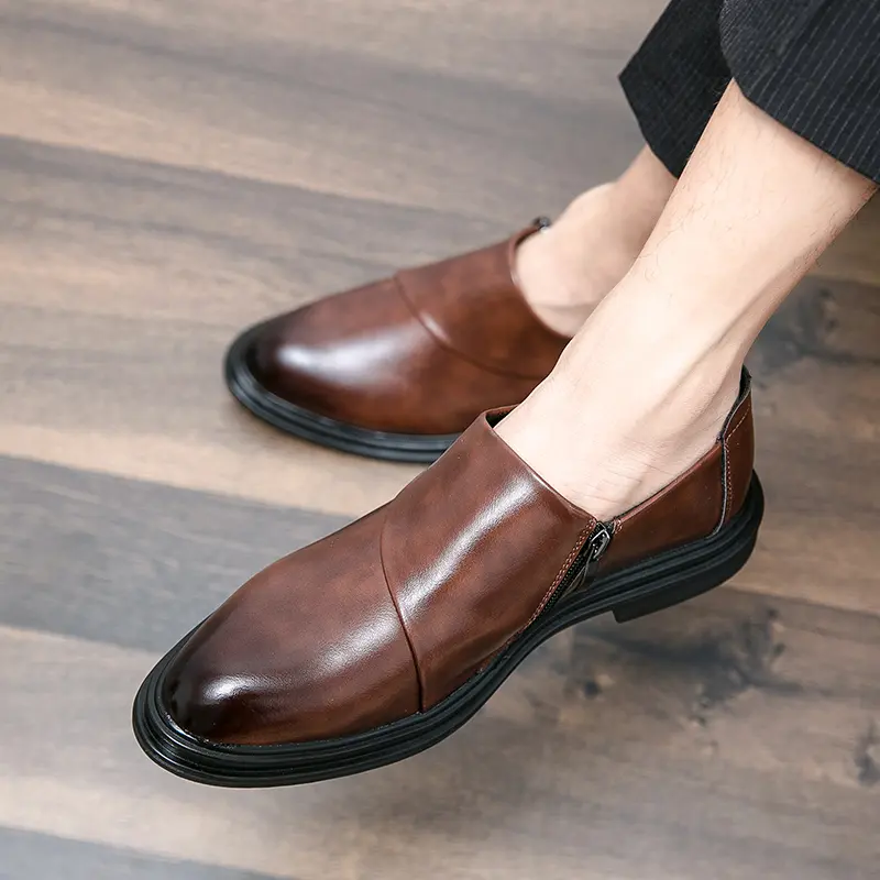 Leather Shoes Casual Business Shoes for Men Dress Tenis De Hombre Moccasins Mokasin Tenis Caballero Designer sneakers