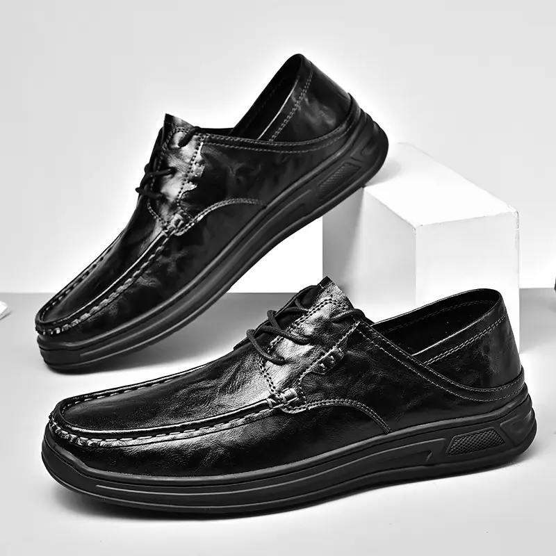 Leather Shoes Casual Business Shoes for Men Dress Tenis De Hombre Moccasins Mokasin Tenis Caballero Designer
